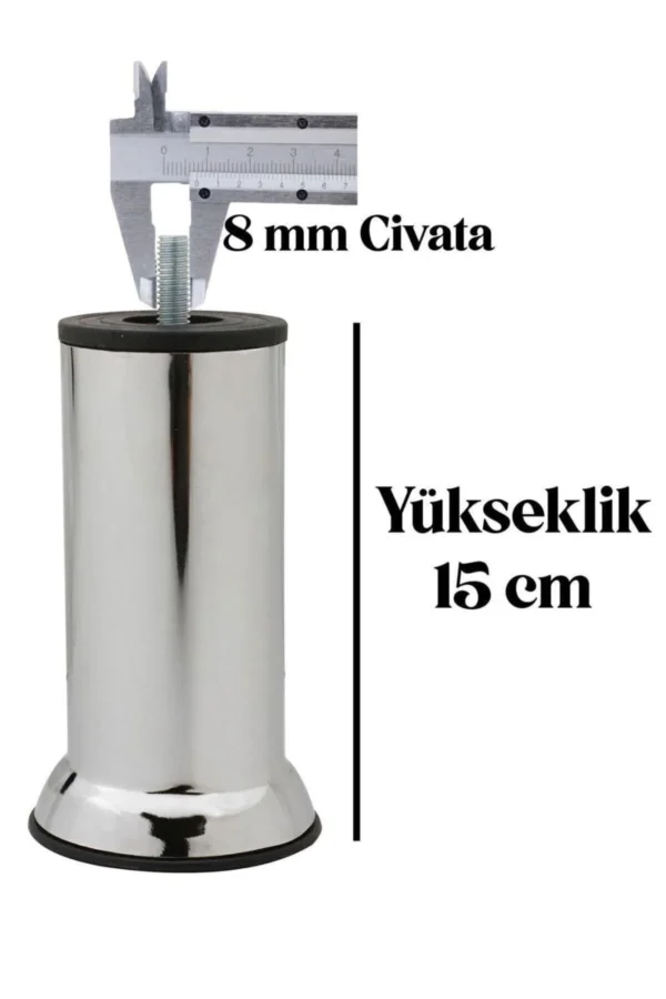 Baza Ayağı Krom Baza ve Dolap Yükseltici