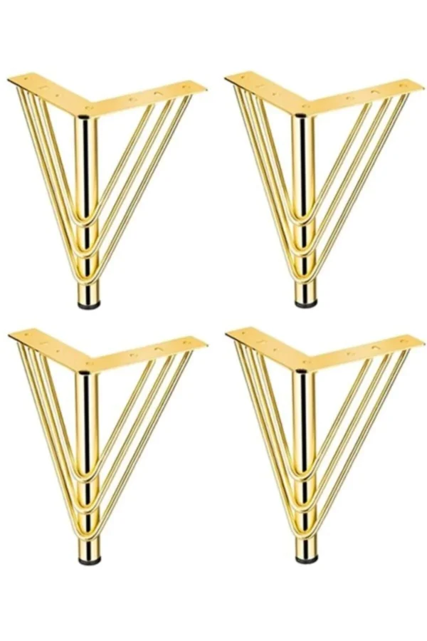 Metal Gold Koltuk Masa TV Ünitesi Ayağı