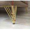Metal Gold Koltuk, Masa, TV Ünitesi Ayağı 3 Telli 15 Cm ( 4 Lü Paket )