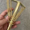 Metal Gold Koltuk, Masa, TV Ünitesi Ayağı 3 Telli 15 Cm ( 4 Lü Paket )