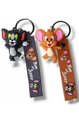 Tom Ve Jerry 3D Çift Anahtarlık