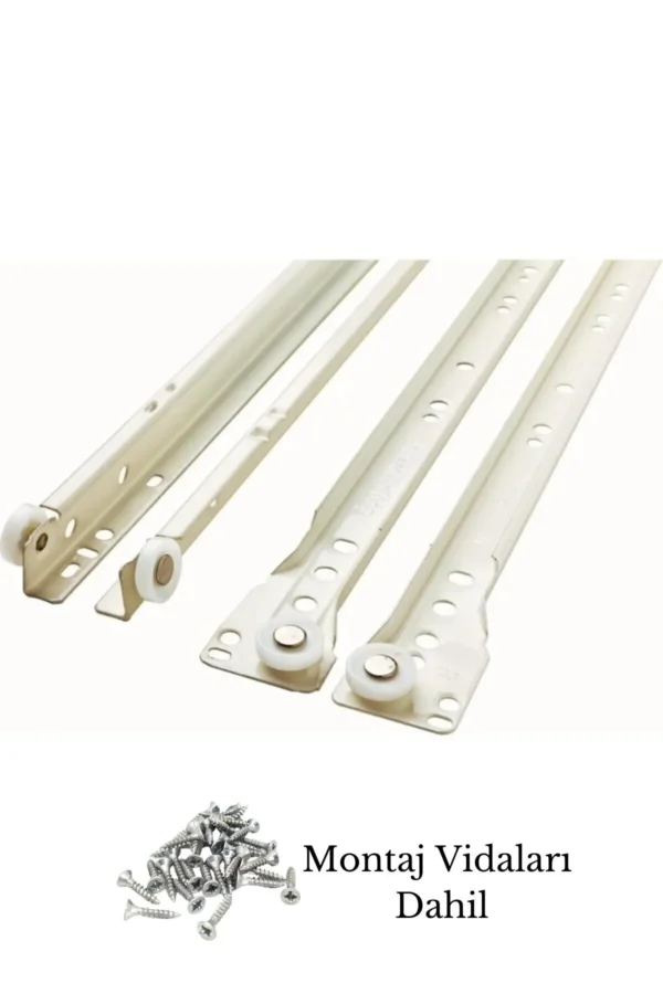 45 Cm Klasik Kızaklı Dolap Çekmece Rayı