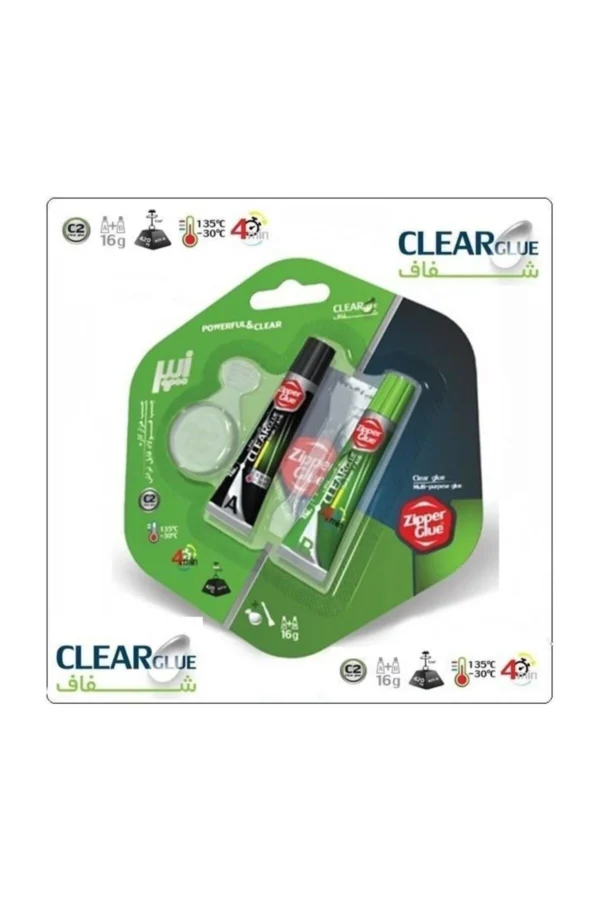 Şeffaf Iran Yapıştırıcı Çelik Yapıştırıcı 16 gr