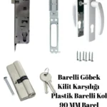 Barelli Kapı Kilit Seti 90 mm